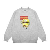 3Second Unisex Jacket Crewneck Sweatshirt Regular Fit Fleece Biz Markie 010225 XL