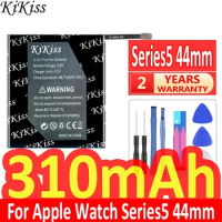 KiKiss Series5 S5 40mm 44mm Series4 40mm 44mm Battery for Apple Watch iWatch Series 4 S4 5 S5 40mm 44mm Batteria + Free Tools