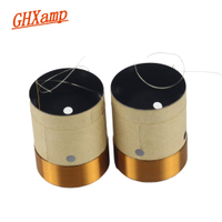 [Biel]GHXAMP 30.5mm BASV Bass Voice Coil 8OHM High-end Hgh-temperature Round Wire Woofer Subwoofer Speaker Repair Accessories 2PCS
