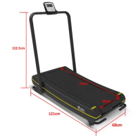 mini treadmill foldable manual self-powered home use curved cheapest treadmill without motor