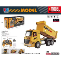 Mainan Anak RC Truck Dump Truk Sampah Kontruksi Remote Control Baterai Cas ide Hadiah Kado Ultah Ula