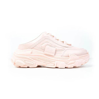 รองเท้าผ้าใบเปิดส้น รุ่น FW1943 สีชมพู