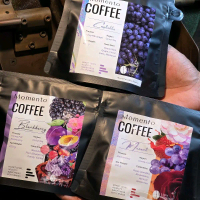 Momento Coffee เซทรวมกาแฟคั่วอ่อน2026 รสชาติหลากหลาย อ Castello, Blackberry และ Mozart บรรจุ 100g. ต