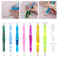 DIY Crafts Cross Stitch Sewing Accessories Resin Pen Point Drill Pen Resin Diamond Painting Pen 5D Diamond Painting