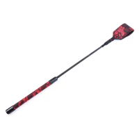 PU Leather 45CM Whip with Premium Quality Red Cloth cover Crops Equestrianism Riding Crop HorseWhip