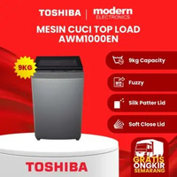 MESIN CUCI TOP LOADING TOSHIBA 9KG AWM1000EN