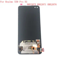6.44"For Realme X50 Pro 5G LCD Display+Touch Screen Digitizer Assembly Replacement Real Me X50 pro RMX2075 RMX2071 RMX2076