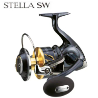 2020 Original SHIMANO STELLA SW Spinning Fishing Reel 4000 5000 6000 18000 20000 30000 Saltwater Fishing Wheel Made in Japan