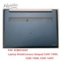 5CB0S18367 Blue New Original For Lenovo Ideapad S340-14IWL S340-14IML S340-14API Lower Bottom Base Case Cover D Shell