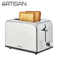 【最高9%回饋 5000點】      【ARTISAN 奧堤森】不鏽鋼厚薄片烤麵包機 TT2001【三井3C】