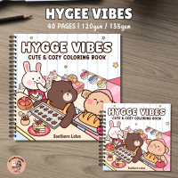 HYGGE VIBES Colouring Book 40pages