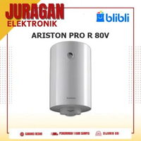 ARISTON PRO R 80V WATER HEATER 1200 Watt 80 L Isolasi Polyurethane Tebal, Termostat dengan Bipolar S