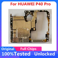 256GB For HUAWEI P40 Pro Motherboard Original Unlocked Mainboard For HUAWEI P40 Pro Full Chips Logic Board RAM 8GB 128gb