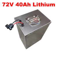 Free Shipping Rechargeable E-Bike Lithium ion Battery pack 72V 40AH Electric bicycle Battery 72V 2000W 3000W 35Ah 50Ah