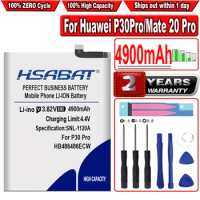 HSABAT 4900mAh HB486486ECW Battery for Huawei P30Pro P30 Pro for Huawei Mate20 Pro Mate 20 Pro
