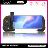 Ipega Game Controller Wireless Bluetooth Gamepad Left Right Split Gaming Joystick Game pads For Android/IOS Phones With Bag