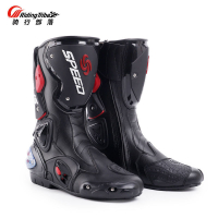 Motorcycle Riding Shoes off-Road Cycling Boots Road Racing Long Boots Four Seasons Drop-Resistant Locomotive Mountain Bike Long