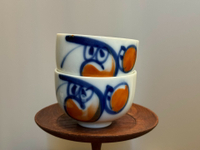 日本達摩茶杯，寬7.2高5，老貨孤品。