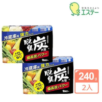 【雞仔牌】日本進口 冰箱脫臭炭消臭劑240gX2入(大型冷藏庫用)