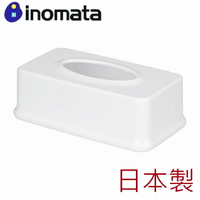 asdfkitty*賠錢特價 日本製 純白色 面紙盒/抽取式衛生紙盒-口罩.一次手套-都可放 INOMATA 正版