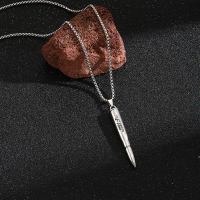 Kalung Amunisi / Kalung Peluru / Kalung Rantai Baja / Fashion Punk / Kalung Style Korea Opa Opa / Ka