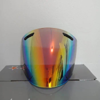 Helmet Lens for ARAI Ram3 Half Helmet Lens Motorcycle Helmet Transparent Color Light Brown Lens