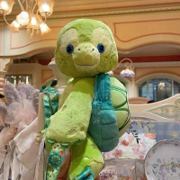 Aole Cute Plush Cartoon Mira Turtle Backpack Gift for Children Keychain Bag Same Style as Chan Siste