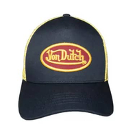 Von Dutch Trucker Caps 1728 Mustard Free Size