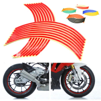 Motorcycle Strips Wheel Sticker Stripe Tape Motorbike Accessory For Suzuki RM RMZ RMX DR Djebel 85 125 250 400 450 S SM XC SB