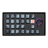 ECHOME Rubber Keycaps OEM Key Cap for Mechanical Keyboard Ergonomic Anti-slip Four Divine Beasts MX Profile Shine-through Sets