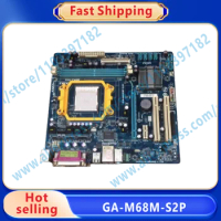 GA-M68M-S2P Motherboard DDR2 8GB Socket AM2/AM2+/AM3 M68M S2P Desktop Mainboard