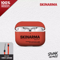 Skinarma Case Airpods Pro Gen2 Leather Skinarma Spunk - Orange