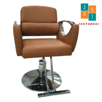 BARBER CHAIR/KURSI BARBER/KURSI SALON - BCB02 GOLD - SILVER