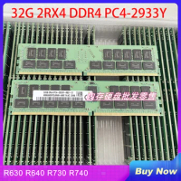 1 PCS For DELL R630 R640 R730 R740 Server Memory 32GB 32G 2RX4 DDR4 PC4-2933Y ECC REG