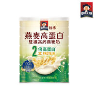 【Quaker桂格】燕麥高蛋白雙纖高鈣燕麥奶 (1000g/罐)