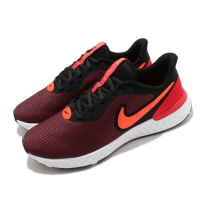 Nike 慢跑鞋 Revolution 5 EXT 運動 男鞋 輕量 透氣 舒適 避震 路跑 健身 球鞋 黑 紅 CZ8591002