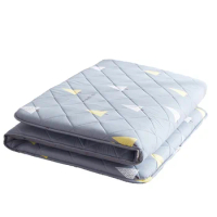 Japanese Tatami Floor Mat Sleeping Bed Foldable Futon Mattress Topper Comfort Portable Folding Single Double Bed Guest Mattress