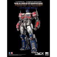 Original Threezero 3Z0432 DLX OPTIMUS PRIME TRANSFORMERS: RISE OF THE BEASTS PVC Animation Character Model Action Toys Gifts