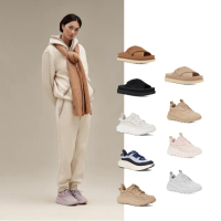 【UGG】女鞋/男鞋/拖鞋/運動鞋/真皮鞋/Goldenstar Cross Slide/CA1/CA805 V2(多款任選)