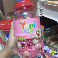 permen yupi toples strwbery