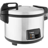 Zojirushi NYC-36 20-Cup (Uncooked) Commercial Rice Cooker and Warmer, Stainless Steel