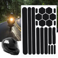 Bicycle Reflective Sticker Night Safety Warning Strip MTB Scooter Motorcycle Helmet Body Reflective Sticker Cycling Accessories
