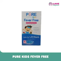 Pure Kids Fever Free Cooling Patch – Plester Kompres Penurun Demam - Lavie Baby House