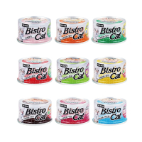 SEEDS聖萊西-Bistro Cat特級銀貓健康餐罐 80g x 24入組(購買第二件贈送寵物零食x1包)