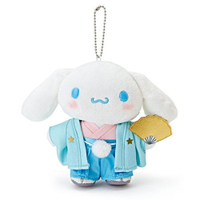 【震撼精品百貨】大耳狗_Cinnamoroll~Sanrio 大耳狗喜拿日式和服造型玩偶吊鍊#30761