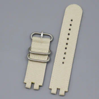 Nylon Watch Strap For Casio Protrek Series PRW-3000\3100\6000\6100Y Watch Band Replacement Watch Repair Accessories Unisex Strap