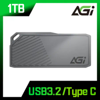 AGI ED238 USB3.2 1TB 外接式SSD固態硬碟