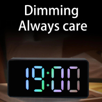 [Tiktok] Gazechimp Electronic Clock Digital Alarms Clock Desk Clock USB Charging Calendar for Shop B