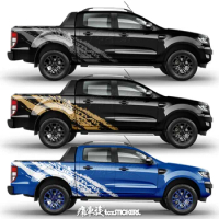 Car sticker FOR Ford Ranger 2024 pickup truck decoration custom sports film accessories