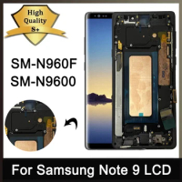 100% Test Note9 Display Screen for Samsung Note 9 N960F N960F/DS Lcd Display Digital Touch Screen with Frame Replacement Part